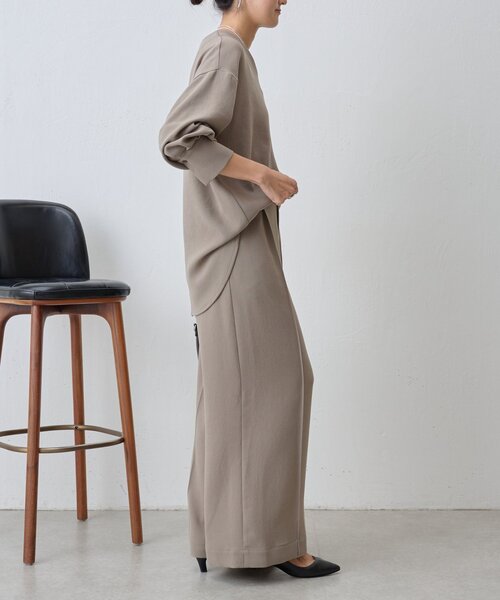 LIVETART（リヴェタート）の「《LIVETART》ヴィンテージジョーゼットVプルオーバー（シャツ/ブラウス・レディース・ネイビー/モカ・FREE）」の20枚目の写真