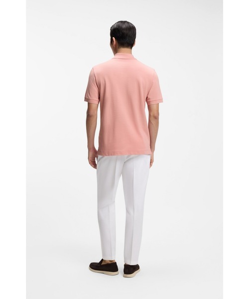 BOSS（ボス）の「Pallas ポロシャツ コットンピケ ロゴエンブロイダリー（ポロシャツ・メンズ・ライトピンク/グリーン/ブルー・S/XL/L/XXL/M）」の14枚目の写真