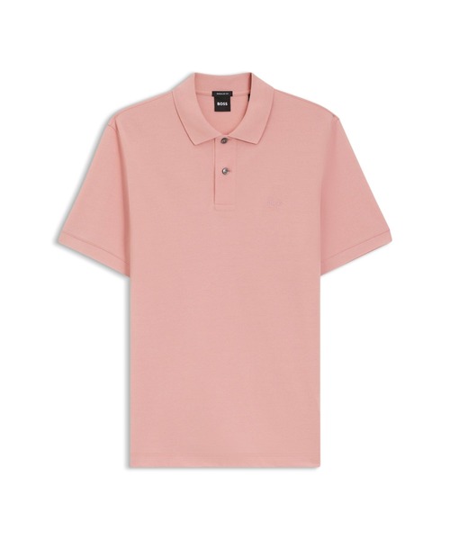 BOSS（ボス）の「Pallas ポロシャツ コットンピケ ロゴエンブロイダリー（ポロシャツ・メンズ・ライトピンク/グリーン/ブルー・S/XL/L/XXL/M）」の15枚目の写真