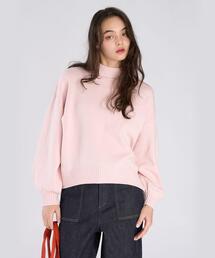 【新品】  Agnes b. / アニエスベー | モヘヤ混 ボーダー クルーネック ニット | 2 | パープル/ピンク | レディース To b. by agnes ニット セーター ソフトニット プルオーバー