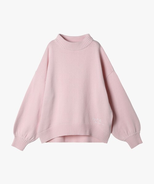 To b. by agnes b.（トゥービーバイアニエスベー）の「ソフトニット プルオーバー（ニット/セーター・レディース・ピンク系その他・FREE）」の2枚目の写真