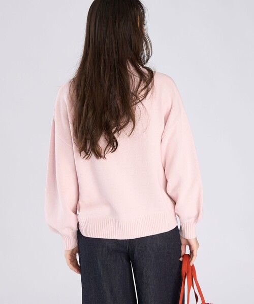 To b. by agnes b.（トゥービーバイアニエスベー）の「ソフトニット プルオーバー（ニット/セーター・レディース・ピンク系その他・FREE）」の5枚目の写真