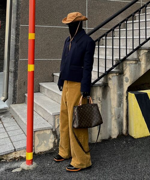 TRIP LE SENS（トリップ ル センス）の「[F/W]カスタムウールカラー隠しスナップブレザー_ヘビーツイル_ネイビー（テーラードジャケット・メンズ・その他・M/L）」の7枚目の写真