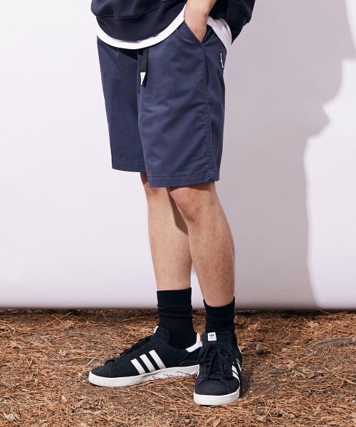 MOAA(モア)の「ベースコットンハーフパンツ (ネイビー)(その他パンツ・メンズ・その他・L/M)」の1枚目の写真