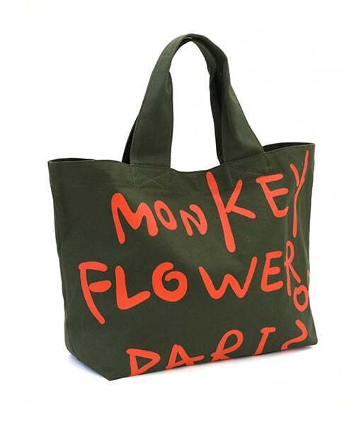 Monkey Flower(モンキーフラワー)の「共用キャンバスビッグトートバッグ / MM9WBG02U RED(トートバッグ・メンズ・レッド・FREE)」の3枚目の写真