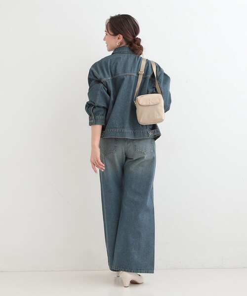 Lee（リー）の「【Lee別注／撥水】ミニショルダー（ショルダーバッグ・レディース・シルバー系7/ブラック系7/ライトオレンジ系1/アイボリー系7/ゴールド系7・00）」の11枚目の写真