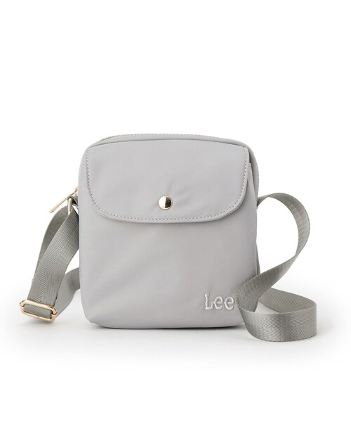 Lee（リー）の「【Lee別注／撥水】ミニショルダー（ショルダーバッグ・レディース・シルバー系7/ブラック系7/ライトオレンジ系1/アイボリー系7/ゴールド系7・00）」の17枚目の写真