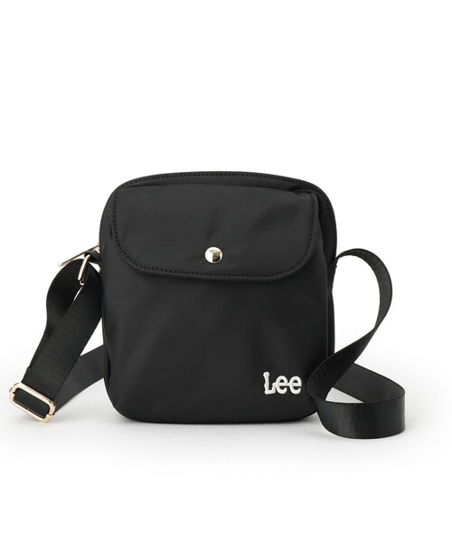 Lee（リー）の「【Lee別注／撥水】ミニショルダー（ショルダーバッグ・レディース・シルバー系7/ブラック系7/ライトオレンジ系1/アイボリー系7/ゴールド系7・00）」の20枚目の写真