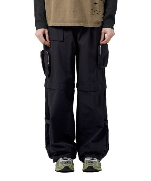 Big Unionの「TWOWAY POCKET PANTS (CN) / BLACK(その他パンツ・メンズ・その他・LARGE/MEDIUM/SMALL)」の4枚目の写真