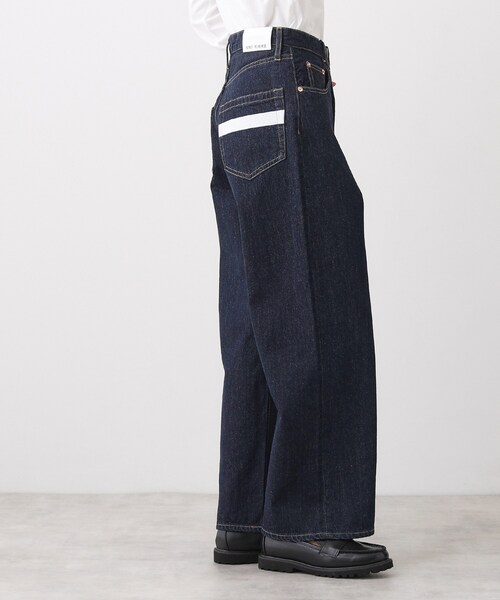 Dessin（デッサン）の「【ユニセックス/洗える】ワイドシルエット12OZデニム（デニムパンツ・レディース・サックスブルー/ブルー/ネイビー・05/04/03/02/01）」の14枚目の写真