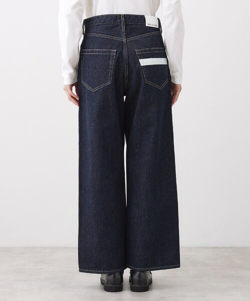 Dessin（デッサン）の「【ユニセックス/洗える】ワイドシルエット12OZデニム（デニムパンツ・レディース・サックスブルー/ブルー/ネイビー・05/04/03/02/01）」の21枚目の写真