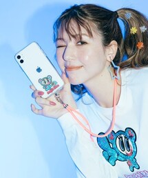 pom ponette junior（ポンポネットジュニア）の「ナカムラくんフォンタブ付きストラップ（スマホグッズ）」