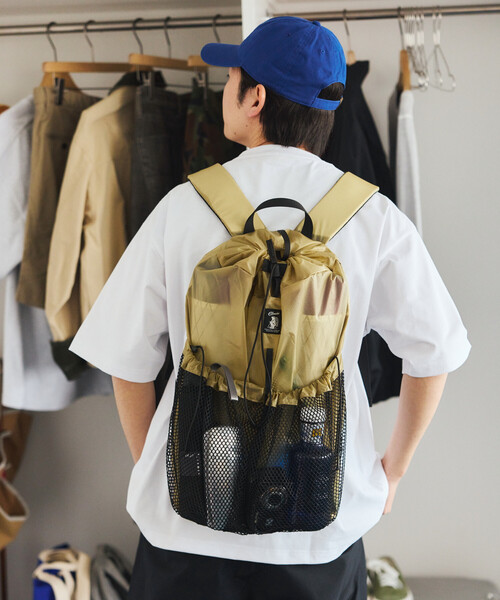 COBMASTER（コブマスター）の「Cobmaster × FREAK'S STORE/コブマスター × フリークスストア 別注 HUMMING PACK デイパック（バックパック/リュック・メンズ・ベージュ/チャコールグレー/ブラック/ラベンダー・ONE SIZE）」の3枚目の写真