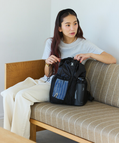COBMASTER（コブマスター）の「Cobmaster × FREAK'S STORE/コブマスター × フリークスストア 別注 HUMMING PACK デイパック（バックパック/リュック・メンズ・ベージュ/チャコールグレー/ブラック/ラベンダー・ONE SIZE）」の20枚目の写真