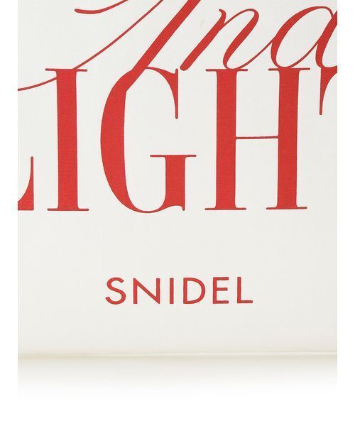 SNIDEL（スナイデル）の「タイプトート（トートバッグ・レディース・ホワイト/ダークネイビー/オレンジ・F）」の10枚目の写真