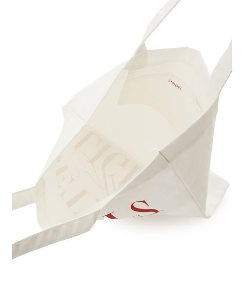 SNIDEL（スナイデル）の「タイプトート（トートバッグ・レディース・ホワイト/ダークネイビー/オレンジ・F）」の11枚目の写真