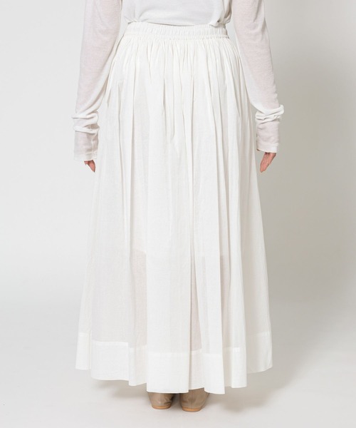 BABYLONE(バビロン)の「シアーオーガンスカート(スカート・レディース・チャコール/ホワイト・フリー)」の19枚目の写真