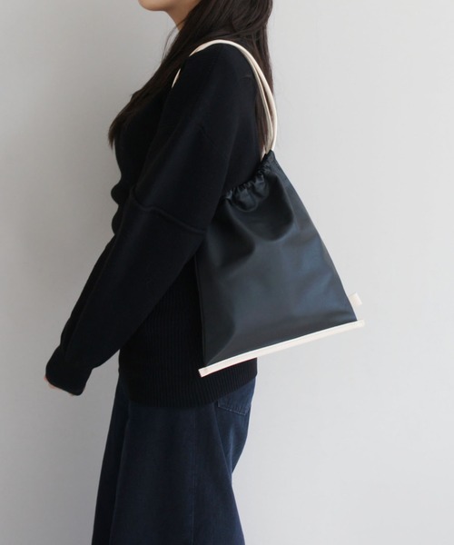 TIDEWAY(タイドウェイ)の「SAI COLOR TOTE(トートバッグ・レディース・チョコ/ブラック/ブルー/グリーン/レッド・FREE)」の1枚目の写真