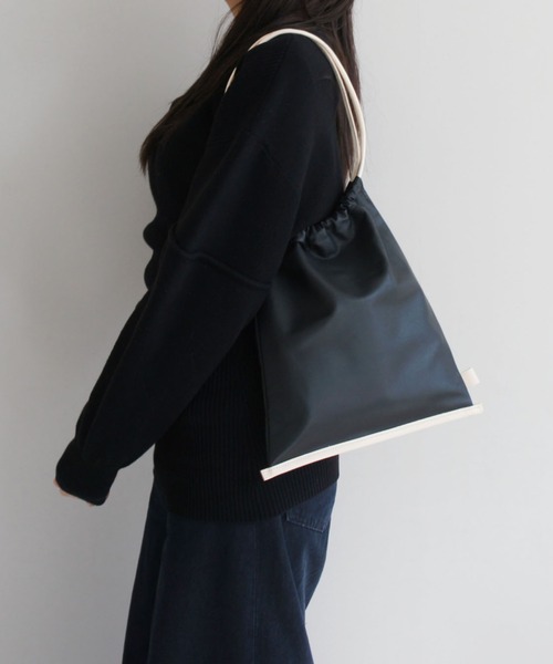 TIDEWAY(タイドウェイ)の「SAI COLOR TOTE(トートバッグ・レディース・チョコ/ブラック/ブルー/グリーン/レッド・FREE)」の9枚目の写真