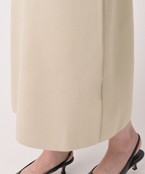 UNTITLED（アンタイトル）の「【セットアップ可/ウエストゴム】Aラインニットスカート（スカート・レディース・ナチュラル/ブラック・00/02/04/44/48）」の16枚目の写真