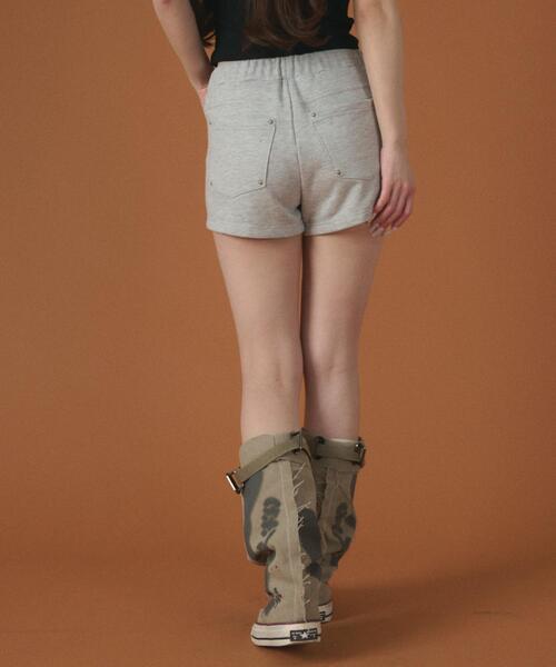 dispark（ディスパーク）の「DISPARK/【26年春夏新作】スタッズマイクロショートパンツ（その他パンツ・レディース・グレー/ブラック・FREE）」の7枚目の写真