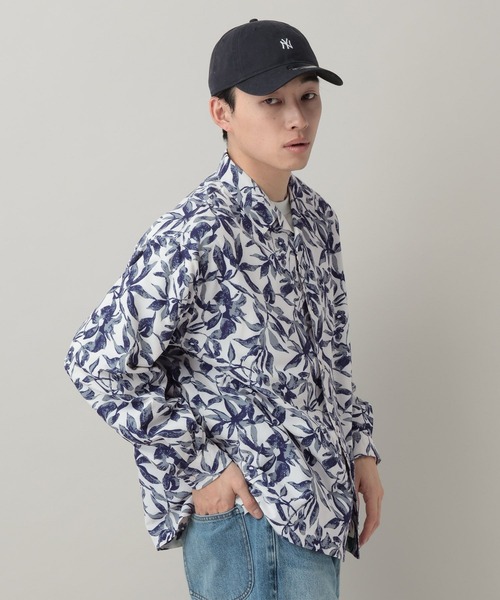 RAGEBLUE(レイジブルー)の「Assort Pattern Open collar Shirt/総柄オープンカラーシャツ(シャツ/ブラウス・メンズ・ブラック/グリーン/オフホワイト・MEDIUM/LARGE)」の8枚目の写真