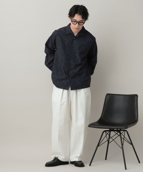 RAGEBLUE(レイジブルー)の「Assort Pattern Open collar Shirt/総柄オープンカラーシャツ(シャツ/ブラウス・メンズ・ブラック/グリーン/オフホワイト・MEDIUM/LARGE)」の12枚目の写真