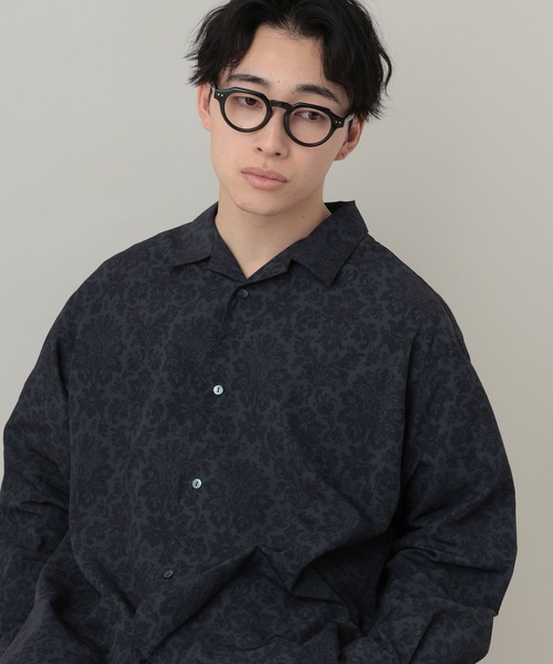 RAGEBLUE(レイジブルー)の「Assort Pattern Open collar Shirt/総柄オープンカラーシャツ(シャツ/ブラウス・メンズ・ブラック/グリーン/オフホワイト・MEDIUM/LARGE)」の15枚目の写真