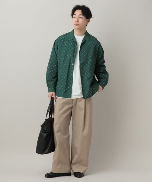 RAGEBLUE(レイジブルー)の「Assort Pattern Open collar Shirt/総柄オープンカラーシャツ(シャツ/ブラウス・メンズ・ブラック/グリーン/オフホワイト・MEDIUM/LARGE)」の17枚目の写真