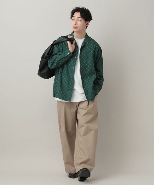 RAGEBLUE(レイジブルー)の「Assort Pattern Open collar Shirt/総柄オープンカラーシャツ(シャツ/ブラウス・メンズ・ブラック/グリーン/オフホワイト・MEDIUM/LARGE)」の18枚目の写真