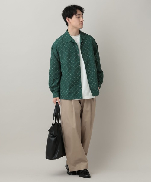 RAGEBLUE(レイジブルー)の「Assort Pattern Open collar Shirt/総柄オープンカラーシャツ(シャツ/ブラウス・メンズ・ブラック/グリーン/オフホワイト・MEDIUM/LARGE)」の19枚目の写真