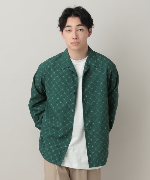 RAGEBLUE(レイジブルー)の「Assort Pattern Open collar Shirt/総柄オープンカラーシャツ(シャツ/ブラウス・メンズ・ブラック/グリーン/オフホワイト・MEDIUM/LARGE)」の20枚目の写真