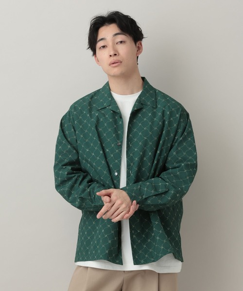 RAGEBLUE(レイジブルー)の「Assort Pattern Open collar Shirt/総柄オープンカラーシャツ(シャツ/ブラウス・メンズ・ブラック/グリーン/オフホワイト・MEDIUM/LARGE)」の22枚目の写真