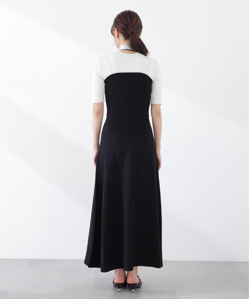 PROPORTION BODY DRESSING（プロポーションボディドレッシング）の「スカーフ付きニットワンピース / 1216140301（ワンピース・レディース・ピンク/ブラック/ブルー・SMALL/P/S/MEDIUM）」の13枚目の写真