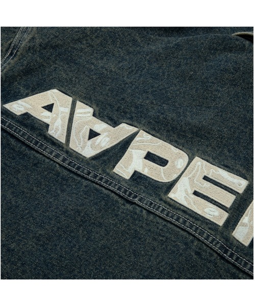 AAPE BY A BATHING APE(エーエイプバイアベイシングエイプ)の「AAPE NOW DENIM JACKET(detachable)(デニムジャケット・メンズ・ブルー・MEDIUM/LARGE/SMALL/X-LARGE)」の5枚目の写真