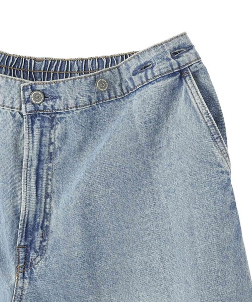 earth music&ecology（アースミュージックアンドエコロジー）の「ポケットレースデニムパンツ（デニムパンツ・レディース・ライトインディゴブルー・S/M）」の18枚目の写真