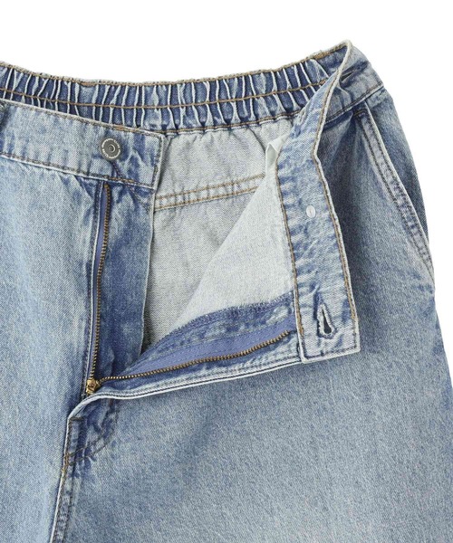 earth music&ecology（アースミュージックアンドエコロジー）の「ポケットレースデニムパンツ（デニムパンツ・レディース・ライトインディゴブルー・S/M）」の20枚目の写真