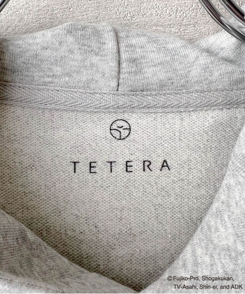 TETERA(テテラ)の「/TETERA×ドラえもん/UNISEX KIDS PULL SAUNA PARKA / ドラえもんプリント シャイニー加工 プルオーバー パーカー tete22-014,tete22-014-k(パーカー・レディース・スミクロ/グレー/オフホワイト・XL/L/110)」の18枚目の写真