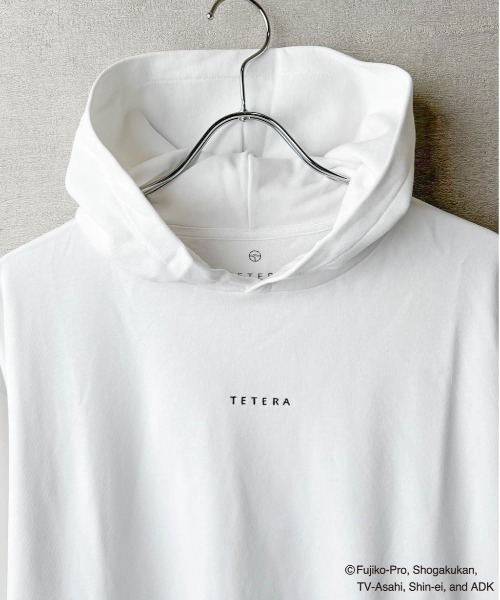 TETERA(テテラ)の「/TETERA×ドラえもん/UNISEX KIDS PULL SAUNA PARKA / ドラえもんプリント シャイニー加工 プルオーバー パーカー tete22-014,tete22-014-k(パーカー・レディース・スミクロ/グレー/オフホワイト・XL/L/110)」の20枚目の写真