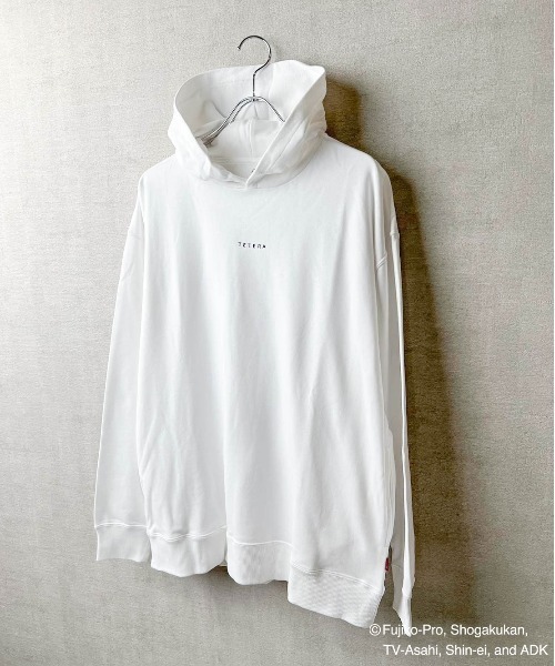 TETERA(テテラ)の「/TETERA×ドラえもん/UNISEX KIDS PULL SAUNA PARKA / ドラえもんプリント シャイニー加工 プルオーバー パーカー tete22-014,tete22-014-k(パーカー・レディース・スミクロ/グレー/オフホワイト・XL/L/110)」の22枚目の写真