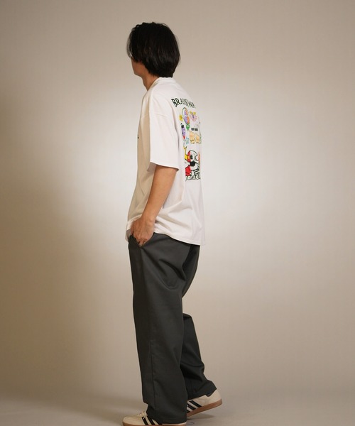 TOY MACHINE(トイ マシーン)の「TOY MACHINE/トイマシーン 半袖 Tシャツ ALL CHARACTERS SS TEE MTMSGST2(Tシャツ/カットソー・メンズ・ホワイト/オレンジ/ブラック・M/L/XL)」の9枚目の写真