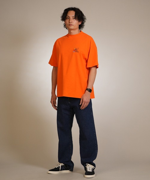 TOY MACHINE(トイ マシーン)の「TOY MACHINE/トイマシーン 半袖 Tシャツ ALL CHARACTERS SS TEE MTMSGST2(Tシャツ/カットソー・メンズ・ホワイト/オレンジ/ブラック・M/L/XL)」の19枚目の写真