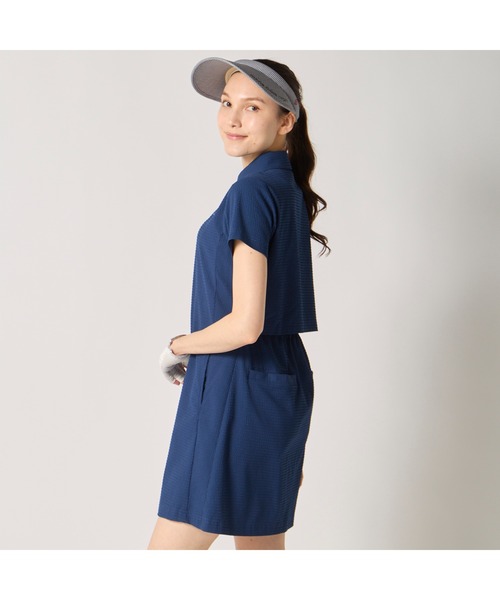 marie claire（マリ・クレール）の「marie claire GOLF/マリクレール ゴルフ ゴルフウェア ストレッチ UVカット さらっと快適 ワンピース（ワンピース・レディース・グレー/ネイビー/ピンク・LL/L/M/3L）」の17枚目の写真