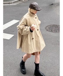 w closet（ダブルクローゼット）の「フリルトレンチコート（トレンチコート）」