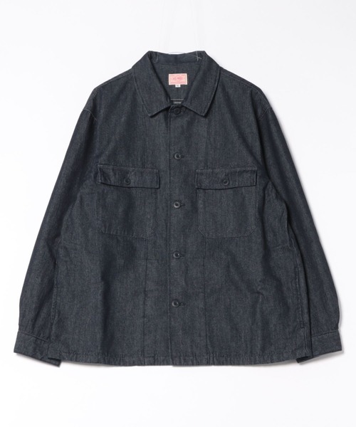 BIG MIKE(ビッグマイク)の「BIG MIKE ビッグマイク/ 岡山デニム 日本製 ワンウォッシュ カバーオールジャケット // 102616203(デニムジャケット・メンズ・インディゴブルー・X-LARGE/LARGE/MEDIUM)」の14枚目の写真