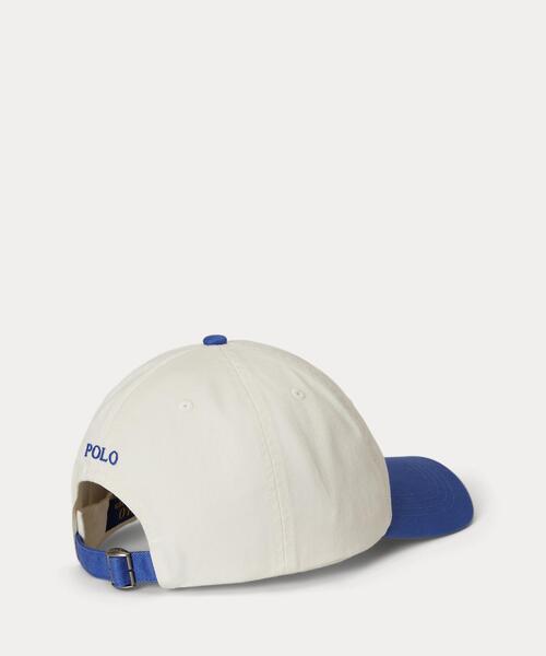 POLO RALPH LAUREN CHILDRENSWEAR(ポロ ラルフ ローレン チルドレンズウェア)の「ロゴ コットン チノ ボール キャップ(キャップ・キッズ・マルチ・M/S)」の4枚目の写真