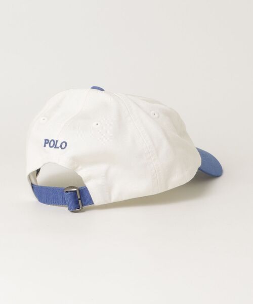 POLO RALPH LAUREN CHILDRENSWEAR(ポロ ラルフ ローレン チルドレンズウェア)の「ロゴ コットン チノ ボール キャップ(キャップ・キッズ・マルチ・M/S)」の2枚目の写真