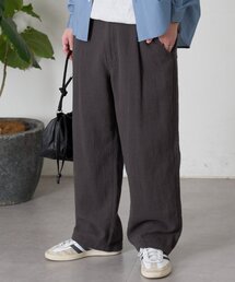 CIAOPANIC TYPY | 【ユニセックス】コットンリネンブッチャーパンツ(スラックス)