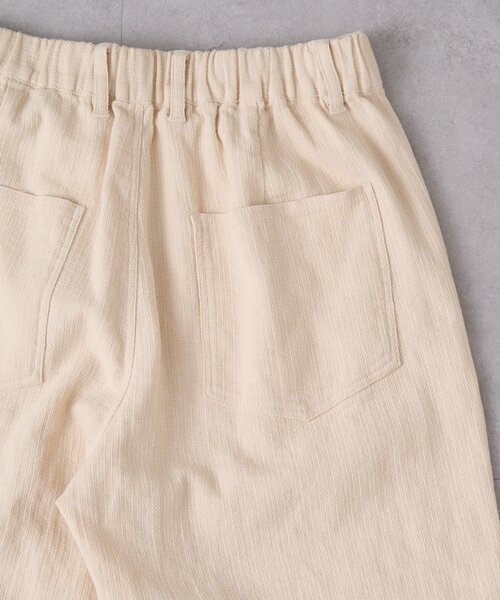 CIAOPANIC TYPY(チャオパニックティピー)の「【ユニセックス】コットンリネンブッチャーパンツ(その他パンツ・メンズ・チャコールグレー/ホワイト系その他/カーキ・LARGE/MEDIUM)」の8枚目の写真