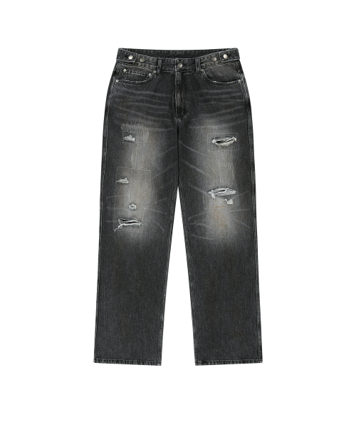 ENDOOR(エンドア)の「Archive repair denim pants (black)(デニムパンツ・メンズ・その他・1/2/3)」の22枚目の写真